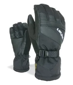 Level Gloves Level Patrol Ski Snowboard Gloves Black
