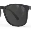Mariener Mana Matte Black Rubber Dark Smoke Polarized® Flexible Sunglasses