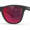 Mariener Melange Matte Black Flexframe Sunglasses (various Lens Colors) -Snowboards Verkoop mariener melange reflective black red lava 22063