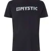 Mystic Brand T-shirt Caviar Black -Snowboards Verkoop mystic brand t shirt caviar black front 20841