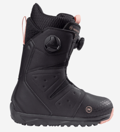 Nidecker Altai Double BOA Female Snowboard Boots Black -Snowboards Verkoop nidecker altai boa female snowboard boots black side 22122