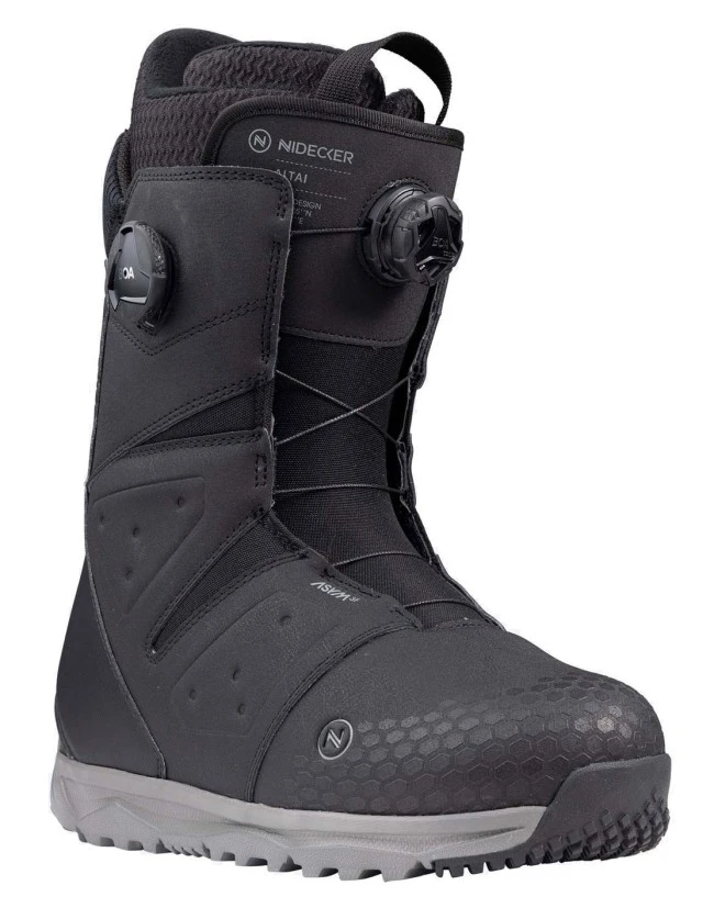 Nidecker Altai BTS BOA Snowboard Boots Black 3 Nidecker Altai BTS BOA Snowboard Boots Black