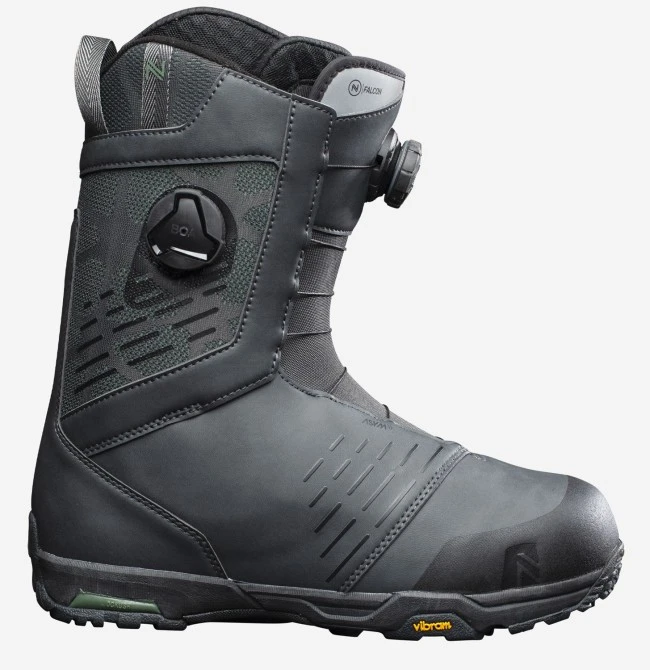 Nidecker Falcon BTS BOA Snowboard Boots Charcoal 3 Nidecker Falcon BTS BOA Snowboard Boots Charcoal
