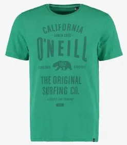 ONeill O'Neill Muir T-Shirt Green Blue Slate
