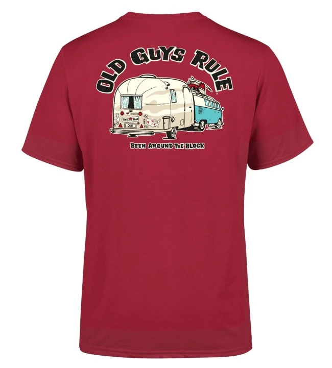 Old Guys Rule Been Around The Block II T-shirt Cardinal Red 3 Old Guys Rule Been Around The Block II T-shirt Cardinal Red