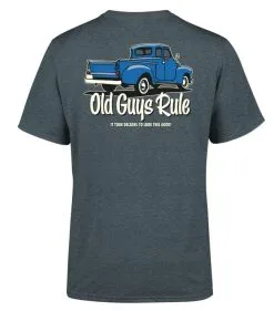 Old Guys Rule It Took Decades T-shirt Heather Grey