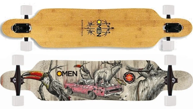 Omen Elk Amino 41.5" Complete Longboard 3 Omen Elk Amino 41.5" Complete Longboard