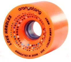 Orangatang Love Handles 65 Mm Wheels (set Of 4)