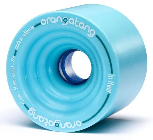 Orangatang In Heat 75 Mm Wheels (set Of 4) 4 Orangatang In Heat 75 Mm Wheels (set Of 4) - Afbeelding 2