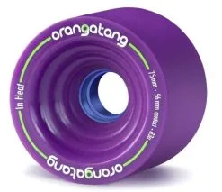 Orangatang In Heat 75 Mm Wheels (set Of 4) 8 Orangatang In Heat 75 Mm Wheels (set Of 4) -Snowboards Verkoop orangatang rollen in heat 83a purple 16656