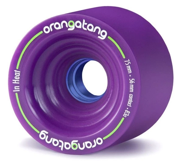 Orangatang In Heat 75 Mm Wheels (set Of 4) 5 Orangatang In Heat 75 Mm Wheels (set Of 4) - Afbeelding 3