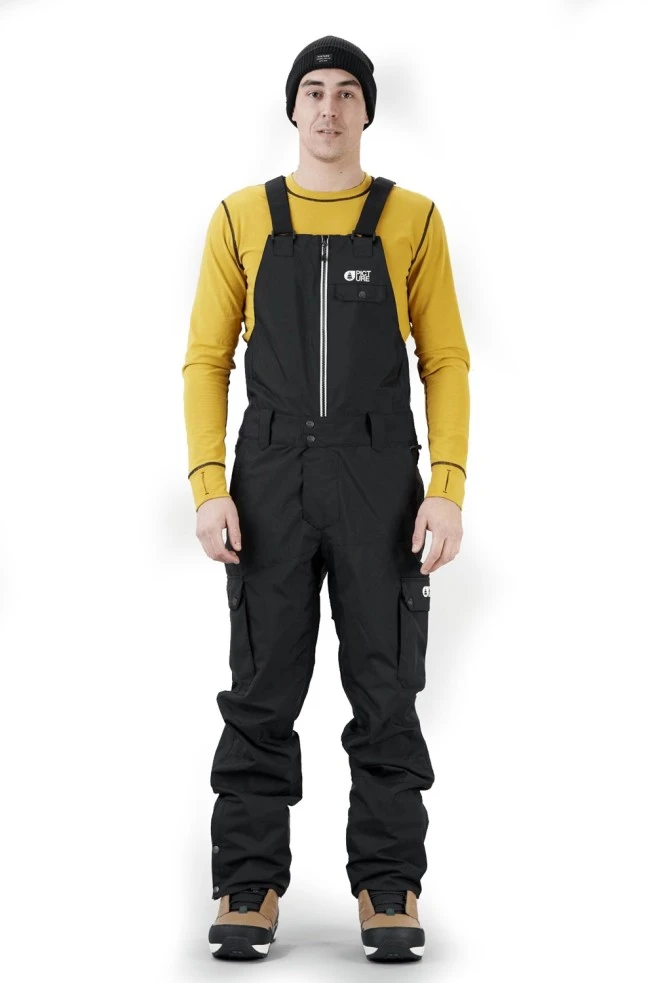 Picture Organic Picture Charles BIB Snowboard Pants Black 10K 6 Picture Organic Picture Charles BIB Snowboard Pants Black 10K - Afbeelding 4
