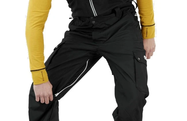 Picture Organic Picture Charles BIB Snowboard Pants Black 10K 8 Picture Organic Picture Charles BIB Snowboard Pants Black 10K - Afbeelding 6