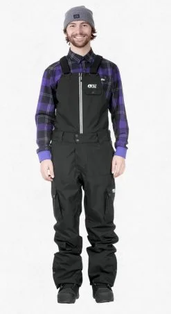 Picture Organic Picture Charles BIB Snowboard Pants Black 10K 12 Picture Organic Picture Charles BIB Snowboard Pants Black 10K -Snowboards Verkoop picture charles bib snowboard pants 10k black model 21650