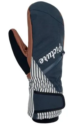 Picture Organic Picture Deltana Female Ski-snowboard Mitten Gloves 10K Dark Blue