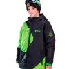 Picture Organic Fink Black-green Snowboard Jacket Youth 10K (14 Yrs) 1 Picture Organic Fink Black-green Snowboard Jacket Youth 10K (14 Yrs) -Snowboards Verkoop picture fink b black green 19199