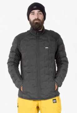 Picture Organic Picture Horse Jacket Black Mid Layer -Snowboards Verkoop picture horse jacket mid layer black front 21778
