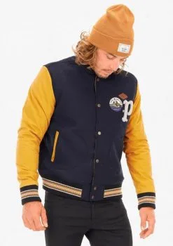 Picture Organic Picture Johnson Jacket Dark Blue (M Only) -Snowboards Verkoop picture johnson jacket dark blue model side 20682