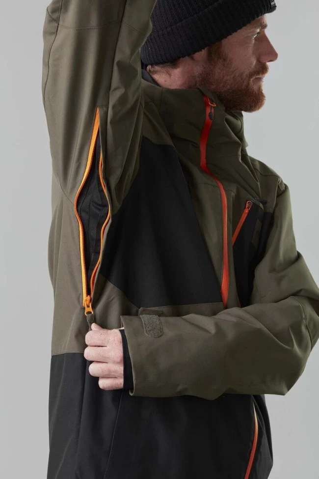 Picture Organic Picture Kory Snowboard Jacket Dark Army Green 10K 10 Picture Organic Picture Kory Snowboard Jacket Dark Army Green 10K - Afbeelding 8