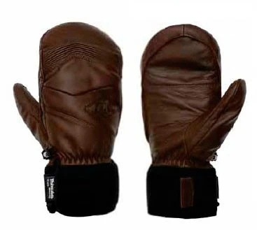 Picture Organic Picture Mc Pherson Leather Mittens 10K Brown 3 Picture Organic Picture Mc Pherson Leather Mittens 10K Brown