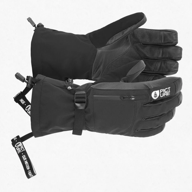 Picture Organic Picture McTigg 3 In 1 Ski Gloves Black 15K 4 Picture Organic Picture McTigg 3 In 1 Ski Gloves Black 15K - Afbeelding 2