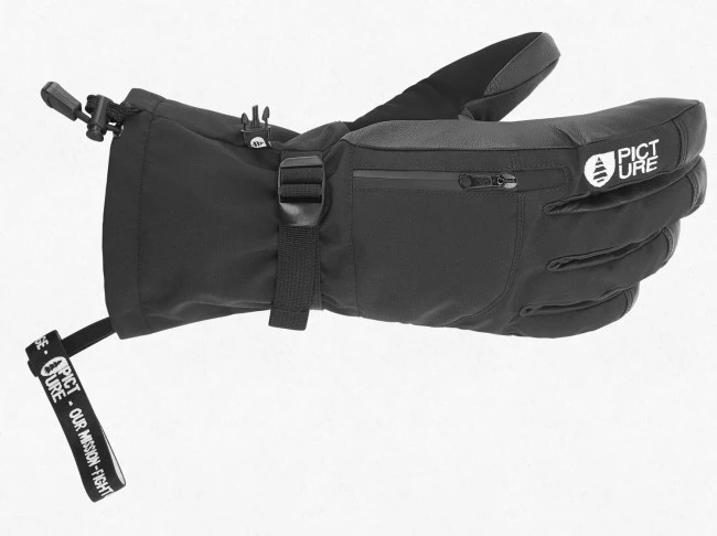 Picture Organic Picture McTigg 3 In 1 Ski Gloves Black 15K 7 Picture Organic Picture McTigg 3 In 1 Ski Gloves Black 15K - Afbeelding 5