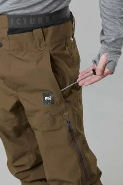 Picture Organic Picture Object Snowboard Pants Brown 20K (XXL Only) -Snowboards Verkoop picture object snowboard pants dark brown 20k pant saver 22133