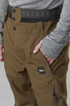 Picture Organic Picture Object Snowboard Pants Brown 20K (XXL Only) -Snowboards Verkoop picture object snowboard pants dark brown 20k pocket 22133