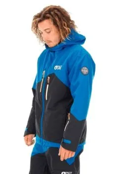 Picture Organic Picture Styler Snowboard Jacket Dark Blue 10K 11 Picture Organic Picture Styler Snowboard Jacket Dark Blue 10K -Snowboards Verkoop picture styler jacket front black blue model side 20676
