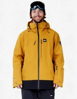 Picture Organic Picture Track Snowboard Jacket Safran 20K (M) -Snowboards Verkoop picture track snowboard jacket safran 20k 21655 front 1