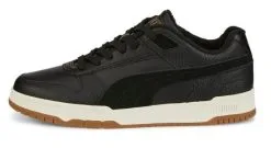 Puma RBD Game Low WTR Leather Sneakers Black -Snowboards Verkoop puma rbd game low wtr leather black side2 22174