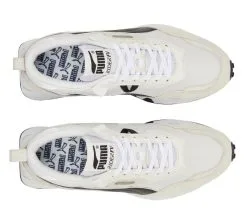 Puma Rider Future Vintage Suède Sneakers White-black -Snowboards Verkoop puma rider future vintage suede top 22173
