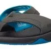 Reef Fanning Slippers Gunmetal Blue (US 13 -EU 46 Only)