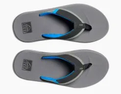 Reef Fanning Low Slippers Blue Grey -Snowboards Verkoop reef fanning low slippers blue grey 20916