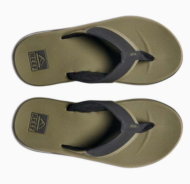 Reef Fanning Low Slippers Olive 5 Reef Fanning Low Slippers Olive - Afbeelding 3