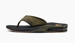 Reef Fanning Slippers Prints Olive Swells -Snowboards Verkoop reef fanning slipper olive swells side 2 21673 1