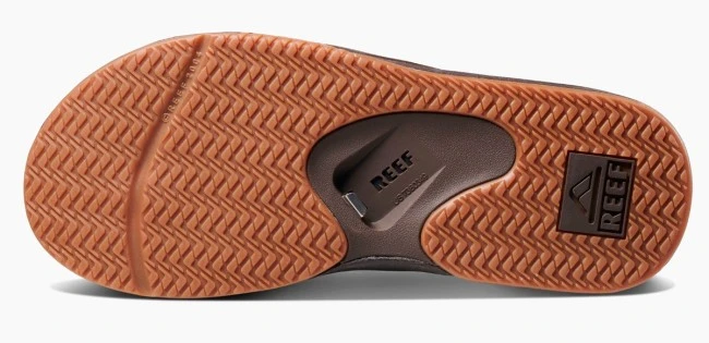 Reef Leather Fanning Slippers Bronze 4 Reef Leather Fanning Slippers Bronze - Afbeelding 2