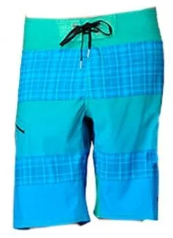 Reef My Name Is Plaid Stripe 3 Green (US 38 - XXL Only)