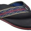Reef Newport Slippers Woven Navy-red 2 Reef Newport Slippers Woven Navy-red -Snowboards Verkoop reef newport slipper woven navy red profile 21679