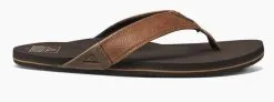 Reef Newport Slipper Tan -Snowboards Verkoop reef newport slippers tan side 22204