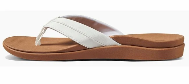 Reef Reef Ortho Coast Slippers White-tan 4 Reef Reef Ortho Coast Slippers White-tan - Afbeelding 2