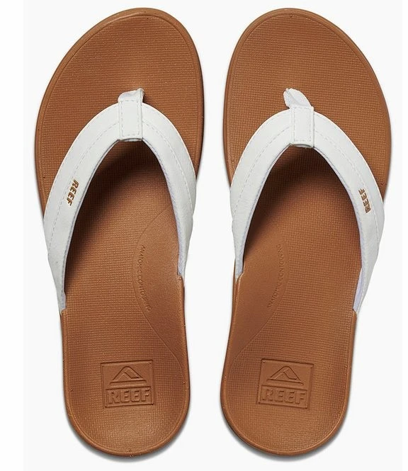 Reef Reef Ortho Coast Slippers White-tan 5 Reef Reef Ortho Coast Slippers White-tan - Afbeelding 3