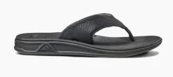 Reef Rover Male Slippers All Black -Snowboards Verkoop reef rover slippers all black side 20918