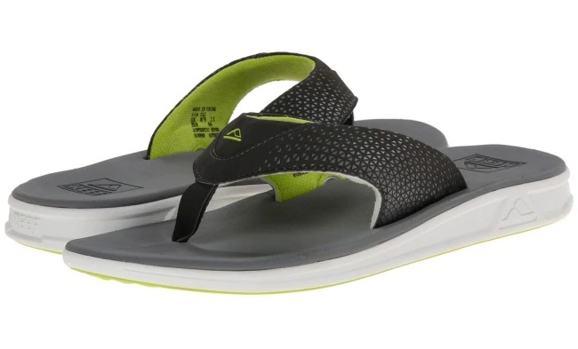 Reef Rover Male Slippers Grey-yellow 3 Reef Rover Male Slippers Grey-yellow