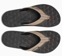 Reef The Ripper Slippers Black-tan -Snowboards Verkoop reef the ripper slippers black tan top 22202