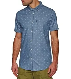 Rip Curl Bondi Shirt Short Sleeve Blue