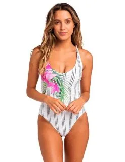 Rip Curl Summer Sway Swimsuit One-piece White