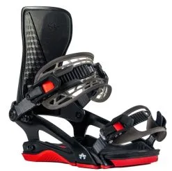 ROME SDS Rome 390 Boss Snowboard Binding Black-red