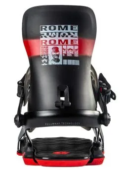 ROME SDS Rome 390 Boss Snowboard Binding Black-red -Snowboards Verkoop rome 390 boss snowboard binding 2022 red highback 21832