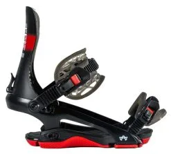 ROME SDS Rome 390 Boss Snowboard Binding Black-red -Snowboards Verkoop rome 390 boss snowboard binding 2022 red side 21832
